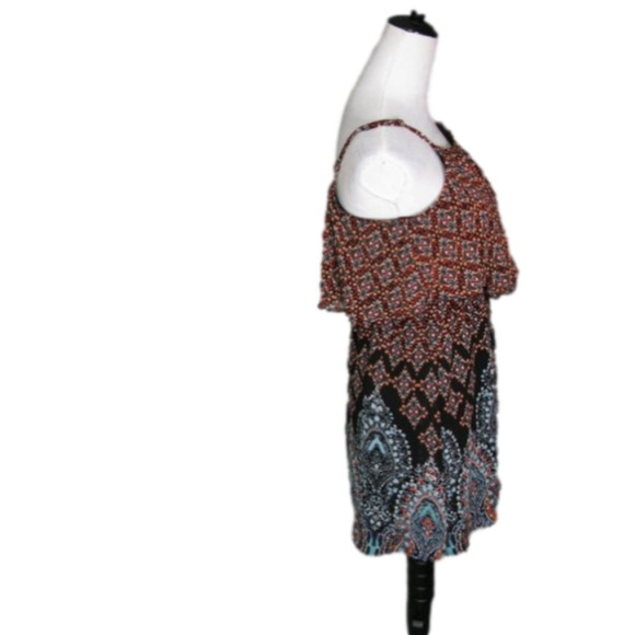 XHILARATION Boho Pattern Sleeveless Tunic/Dress Size Medium - Picture 8 of 8